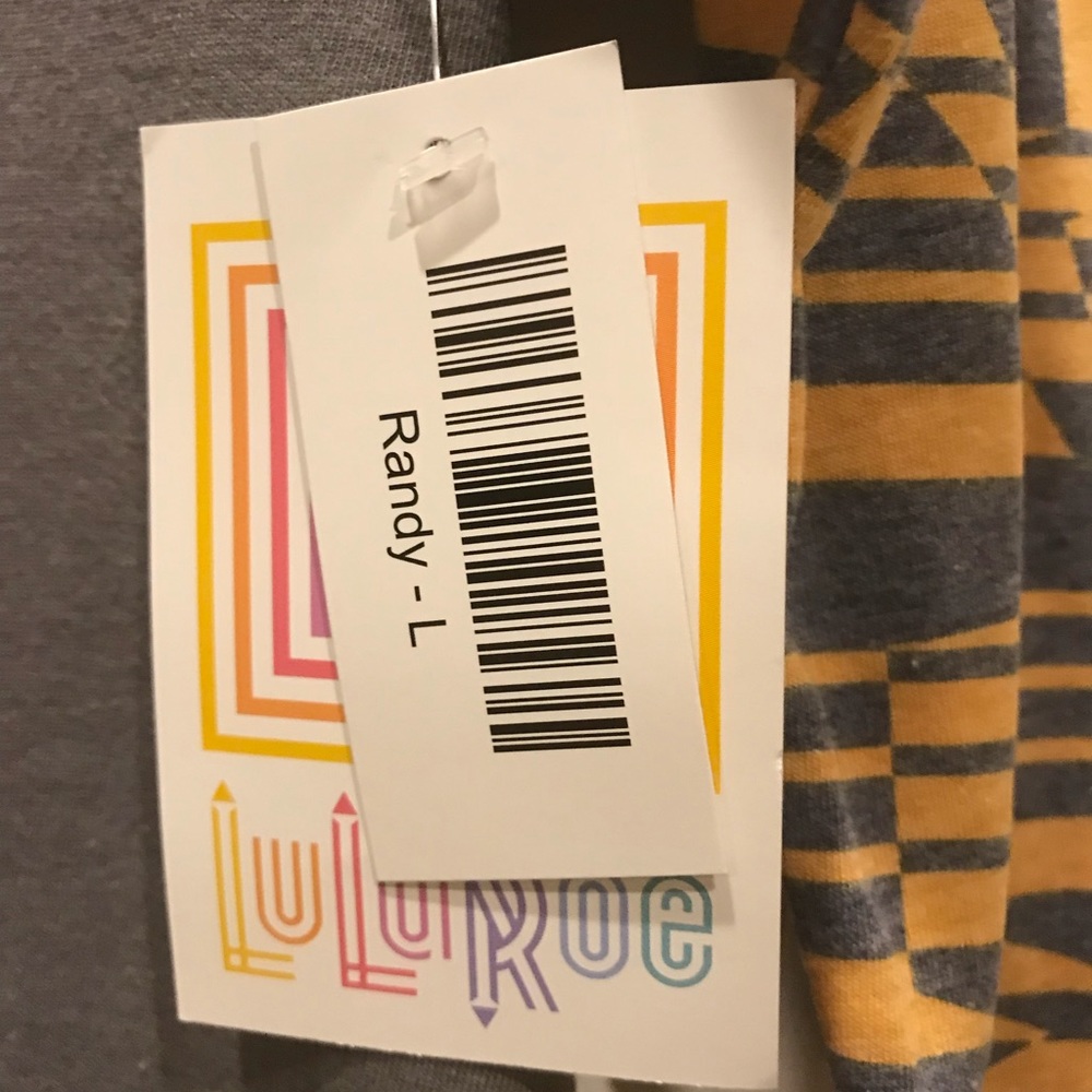 NWT Lula Roe Randy shirt size L - Picture 2 of 5